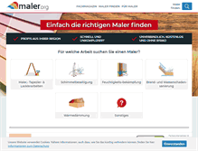 Tablet Screenshot of maler.org